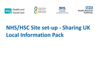 Sharing UK Local Information Pack with NHS/HSC Organisations