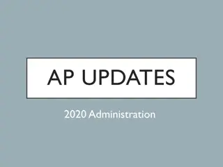 Important Updates for AP Exams 2020 Administration