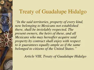 Mexican Americans' Struggle and Resilience Post Treaty of Guadalupe Hidalgo