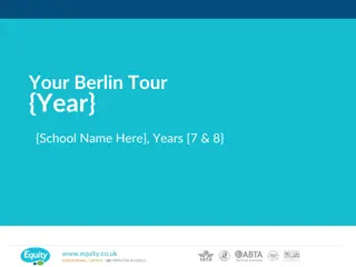 Inspiring Educational Berlin Tour for Schools - Equity Adventures