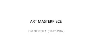 Joseph Stella: America's First Futurist Painter and His Dynamic Works