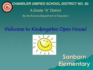 Welcome to Sanborn Elementary - Kindergarten Information