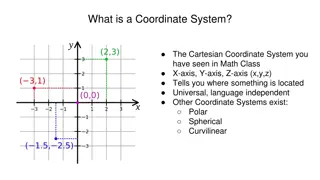 Coordinate Systems in Mathematics and Astronomy