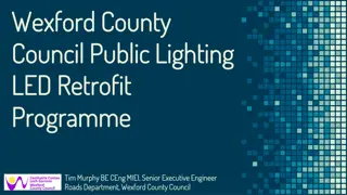 Energy Efficiency Retrofit Programme for Public Lighting in Wexford County