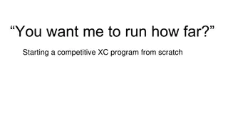 Starting a Competitive XC Program from Scratch: Challenges and Strategies