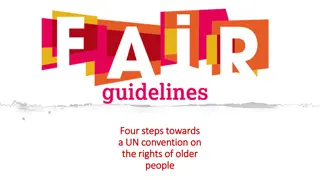 Advocating for a UN Convention on the Rights of Older People: Steps and Guidance