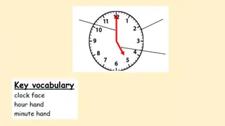 Clock Hands Position at Different Times