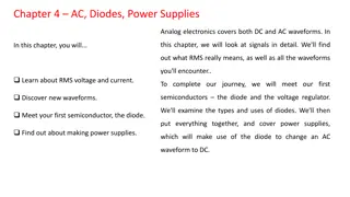 AC, Diodes, and Power Supplies in Analog Electronics