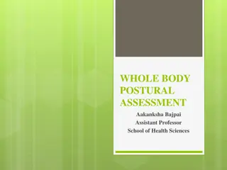 The Importance of Whole Body Postural Assessment in Occupational Safety and Health