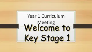 Key Stage 1 Curriculum Meeting Guidelines for Parents