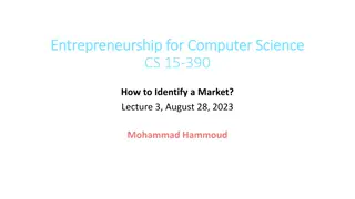 Mastering Market Identification in Entrepreneurship for Computer Science