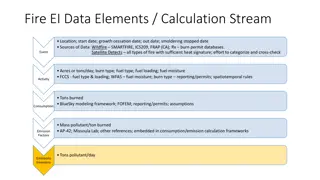 Comprehensive Framework for Fire Emissions Inventory Data Elements Calculation