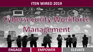 Cybersecurity Workforce Management: Engage, Empower, Elevate