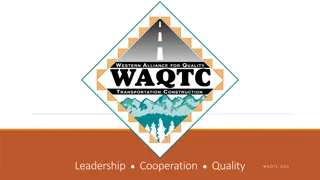 WAQTC - Leadership, Cooperation, Quality