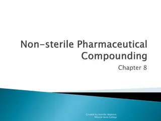 Compounding Practices in Pharmacy Education