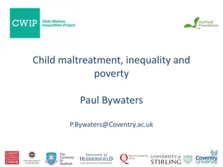 Child Maltreatment, Inequality, and Poverty in Welfare Systems