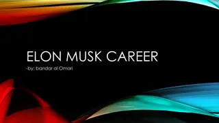 Elon Musk's Remarkable Career Journey