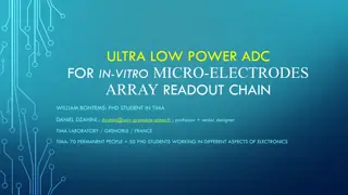 Ultra Low Power ADC for In-Vitro Micro-Electrodes Array