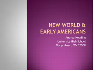 Exploration and Impact of Early Americans in the New World