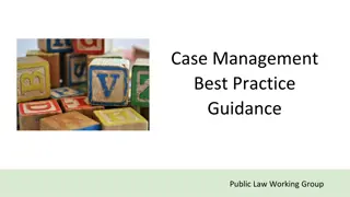 Best Practices in Public Law Case Management