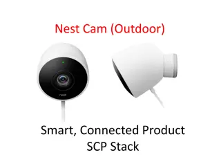 Nest Cam (Outdoor) Smart Connected Product SCP Stack