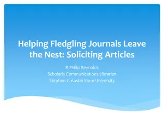 Strategies for Soliciting Articles in Scholarly Publishing