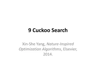 Cuckoo Search: A Nature-Inspired Optimization Algorithm