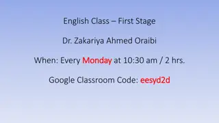 Mastering Present Simple Tense in English Language Class with Dr. Zakariya Ahmed Oraibi