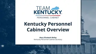 Overview of Kentucky Personnel Cabinet and Related Departments