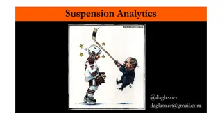 NHL Department of Player Safety: Suspension Analytics and Player Offender Data