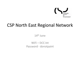 CSP North East Regional Network Updates and Events