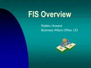 Financial Management Overview at University of Oregon