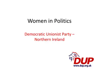 Women in Politics: Democratic Unionist Party of Northern Ireland