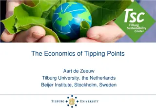 Tipping Points in Ecological and Economic Systems