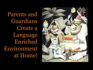 Creating a Language-Rich Environment at Home for Children