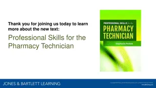 Professional Skills for Pharmacy Technicians: A Comprehensive Guide