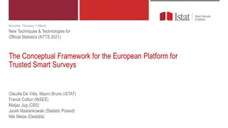 New Techniques & Technologies for Official Statistics at NTTS 2021