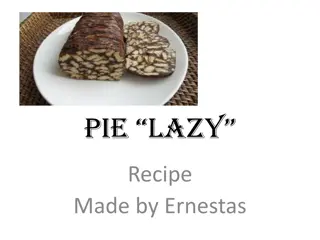 Easy No-Bake Lazy Pie Recipe by Ernestas