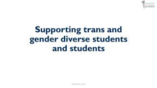 Supporting Trans and Gender Diverse Students in Educational Settings