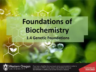 Genetic Foundations and Protein Production in Biochemistry