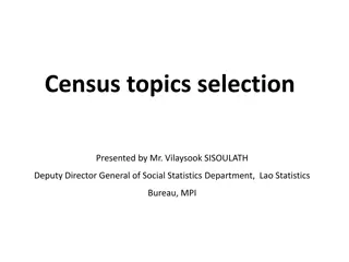 Overview of Census Topics and Migration Characteristics