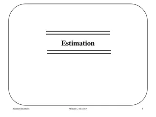 Maximum Likelihood Estimation