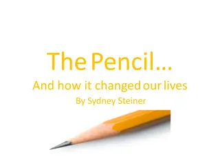 The Impact of the Pencil on Human Communication