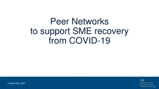 Supporting SME Recovery Through Peer Networks