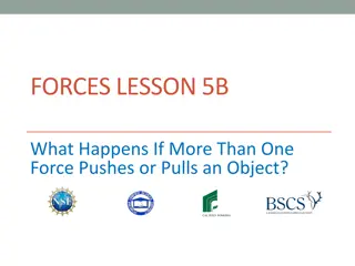 Forces: Effects of Multiple Forces on Objects