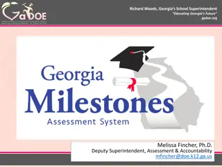 Georgia Milestones Assessment Overview