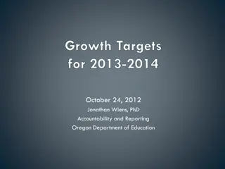 Oregon's Growth Model for Education Accountability