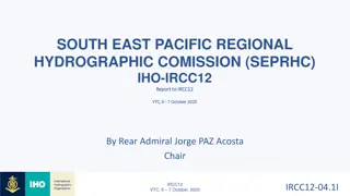 South East Pacific Regional Hydrographic Commission (SEPRHC) Report Summary