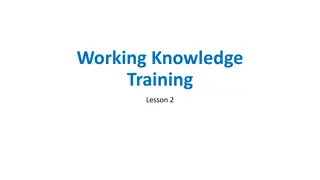 Step-by-Step Guide to Setting up Different Types of Outputs in Knowledge Training Lesson 2