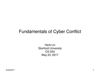 Understanding Cyber Conflict Fundamentals and Policy Framework